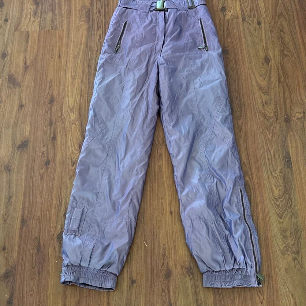 Nevica vintage 90s iridescent purple ski pants ski pants, size 26 small